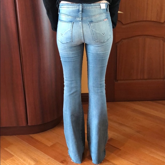 jeans with bottom cut off